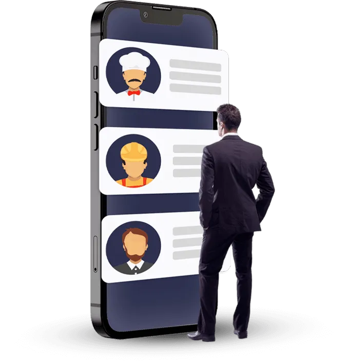 mockup smartphone preventivi online